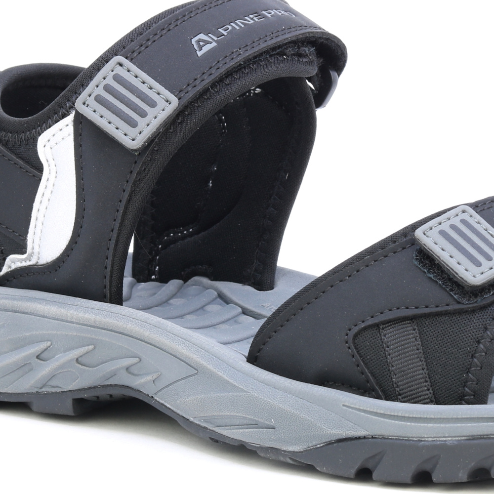 részlet ALPINE PRO Torres černý pánský outdoor sandál