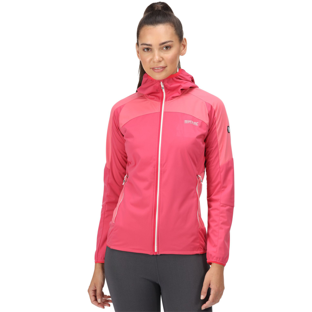 részlet REGATTA Tarvos IV růžová dámská lehká softshell bunda