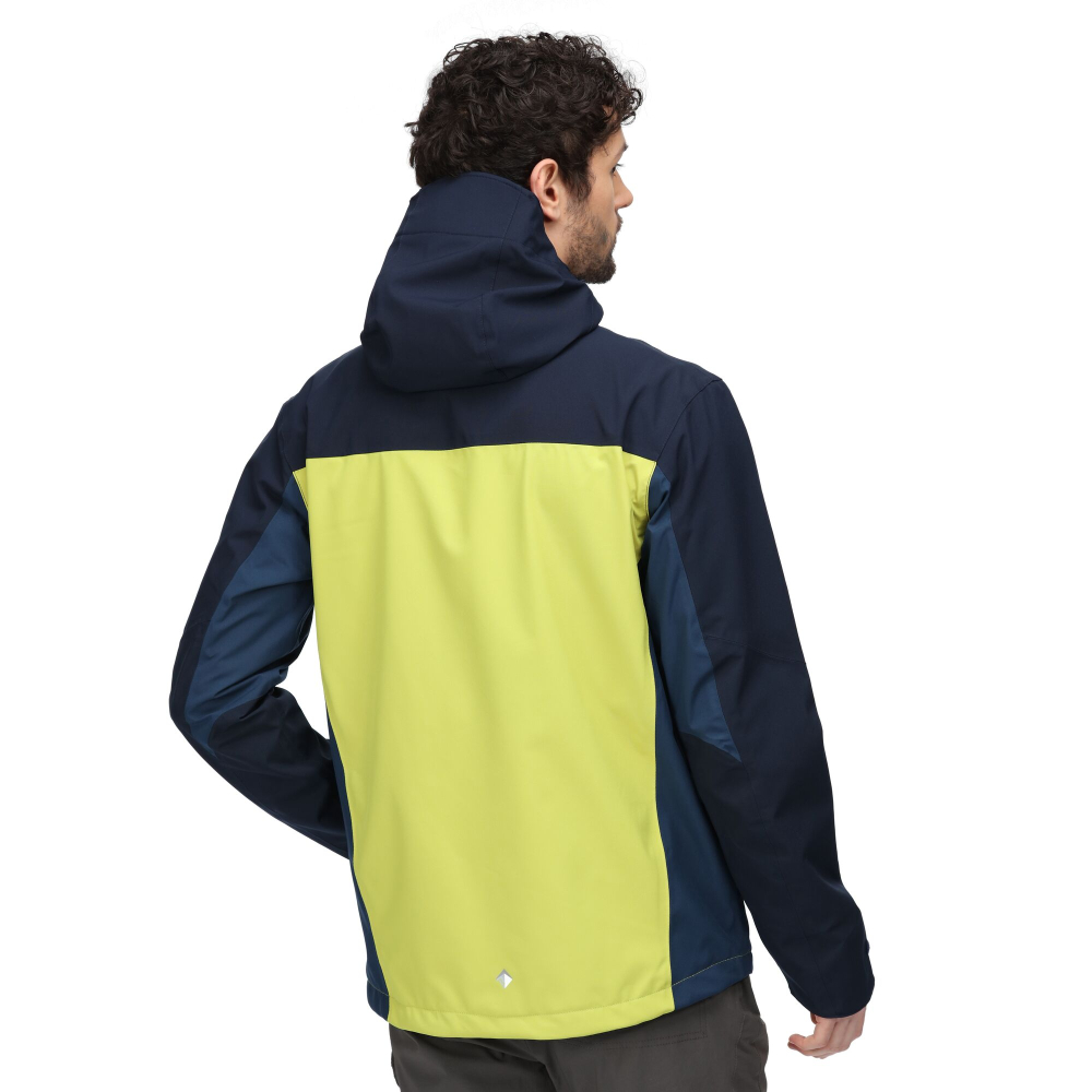 részlet REGATTA Birchdale červená pánská outdoor bunda + Membrána 10000mm