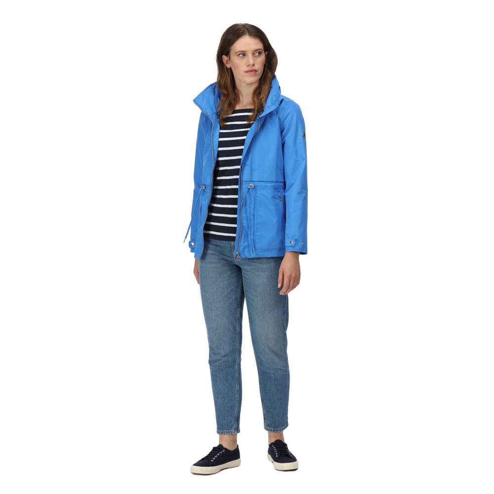 részlet REGATTA Nadira modrá dámská celoroční bunda + Membrána 5000 mm