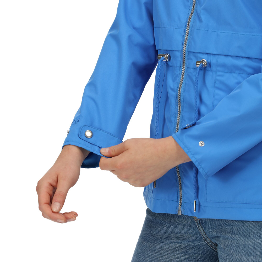 részlet REGATTA Nadira modrá dámská celoroční bunda + Membrána 5000 mm