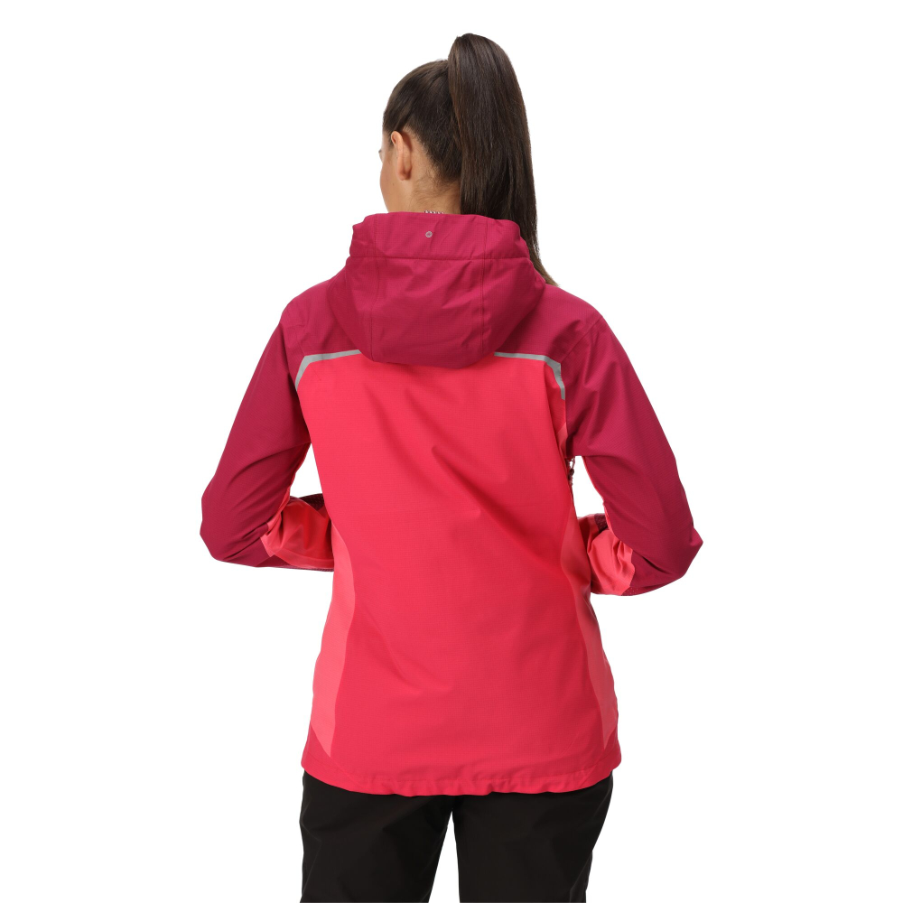 részlet REGATTA Highton PRO Jkt růžová dámská outdoor bunda LED Isotex 15 000mm