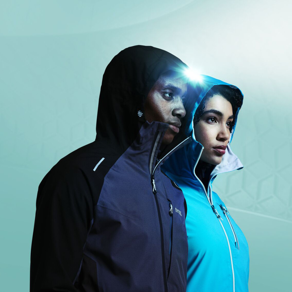 részlet REGATTA Highton PRO Jkt růžová dámská outdoor bunda LED Isotex 15 000mm