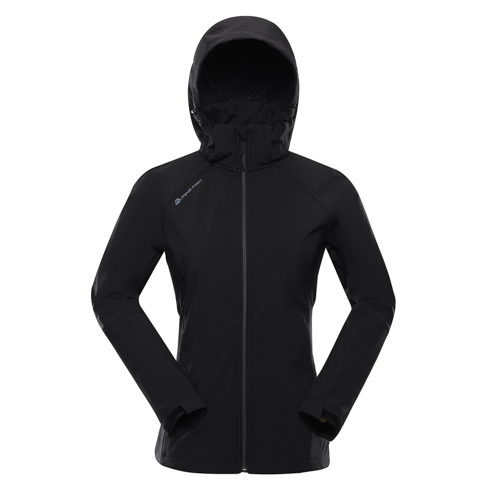 részlet ALPINE PRO Hoora softshell 8000 mm női kabát