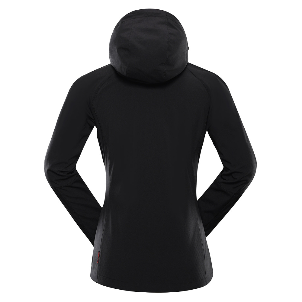 részlet ALPINE PRO Hoora softshell 8000 mm női kabát