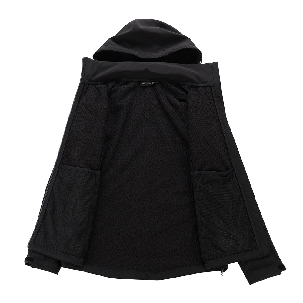 részlet ALPINE PRO Hoora softshell 8000 mm női kabát