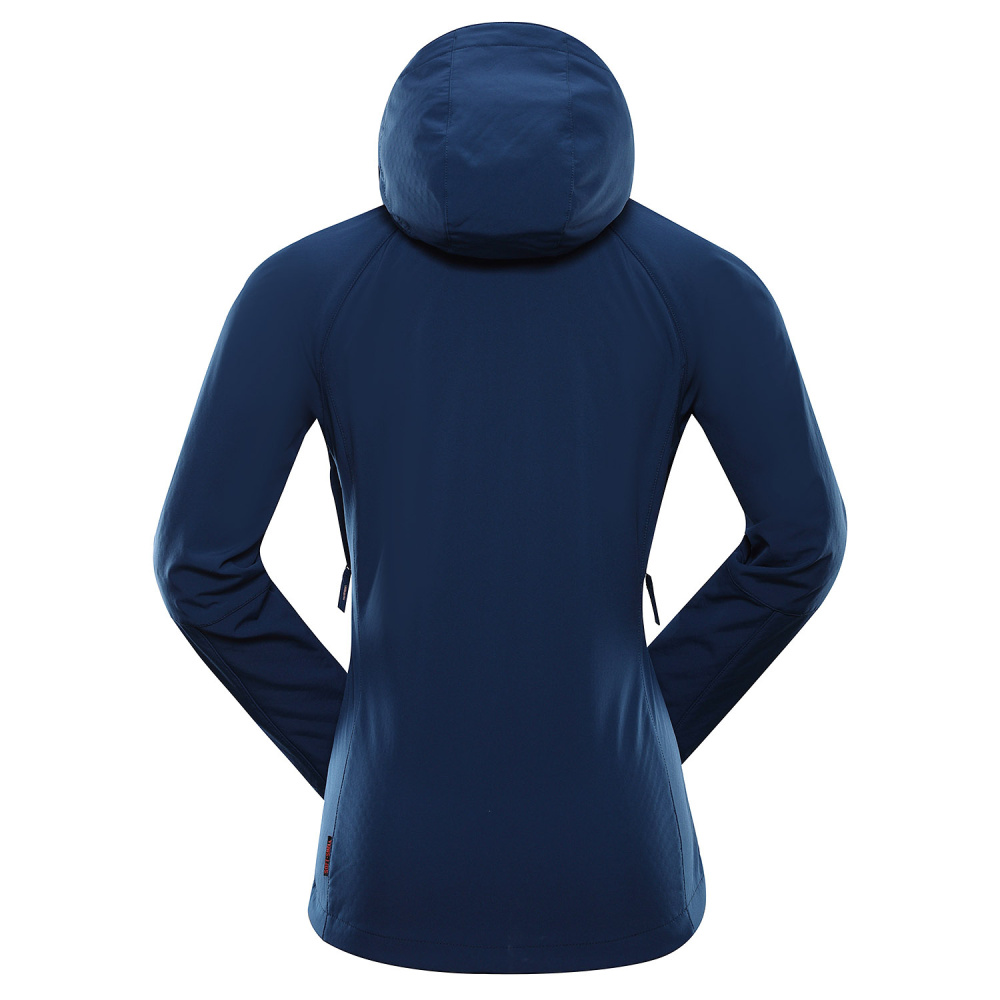 részlet ALPINE PRO Hoora softshell 8000 mm női kabát