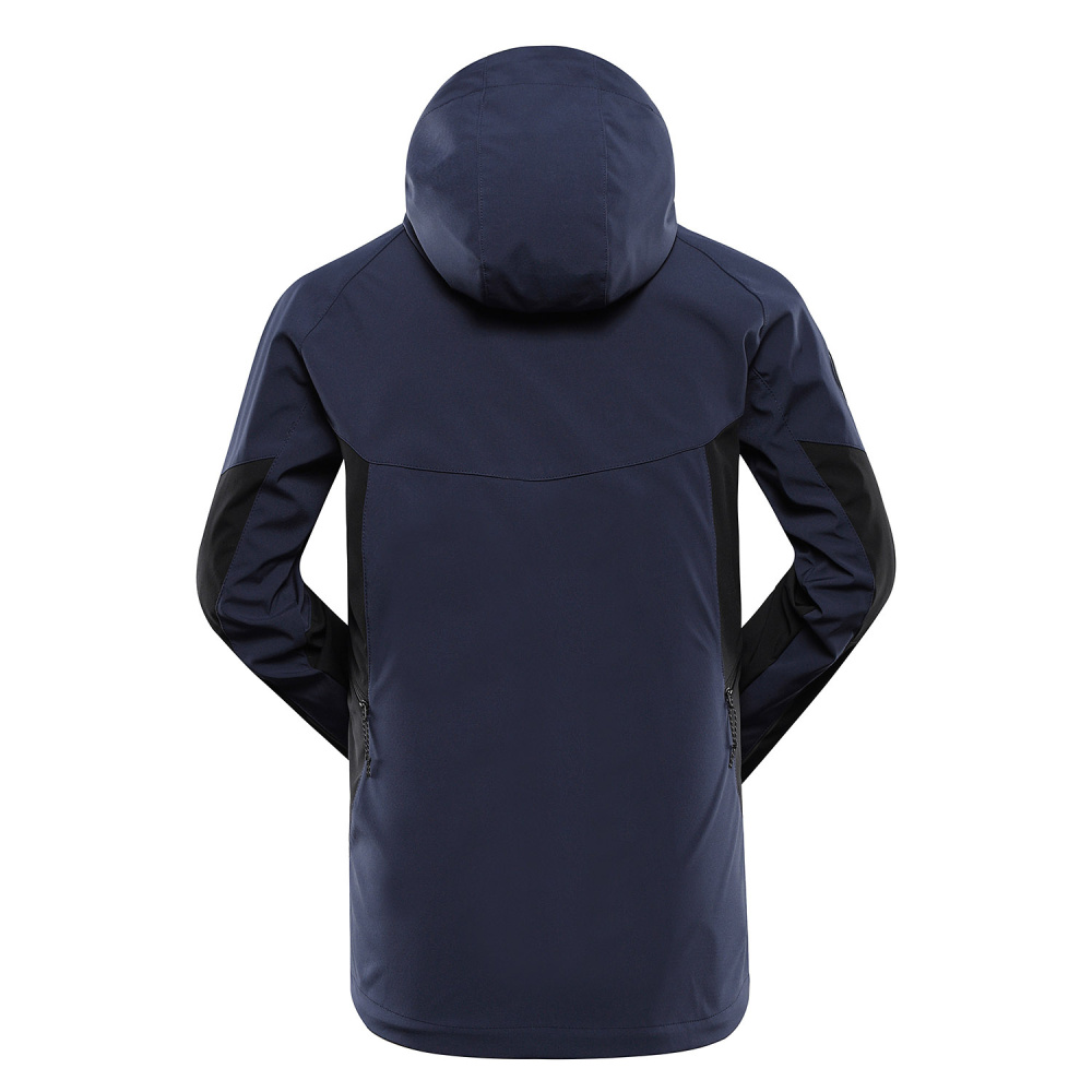 részlet ALPINE PRO Esprit membrane SOFT-SHELL WINDBARRIER 8000 mm trekking kabát