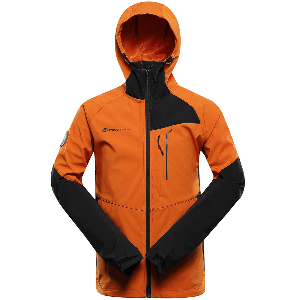 részlet ALPINE PRO Esprit membrane SOFT-SHELL WINDBARRIER 8000 mm trekking kabát