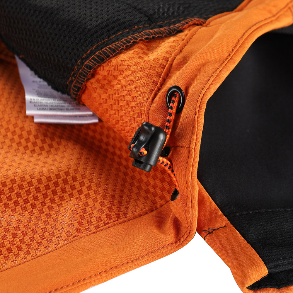 részlet ALPINE PRO Esprit membrane SOFT-SHELL WINDBARRIER 8000 mm trekking kabát