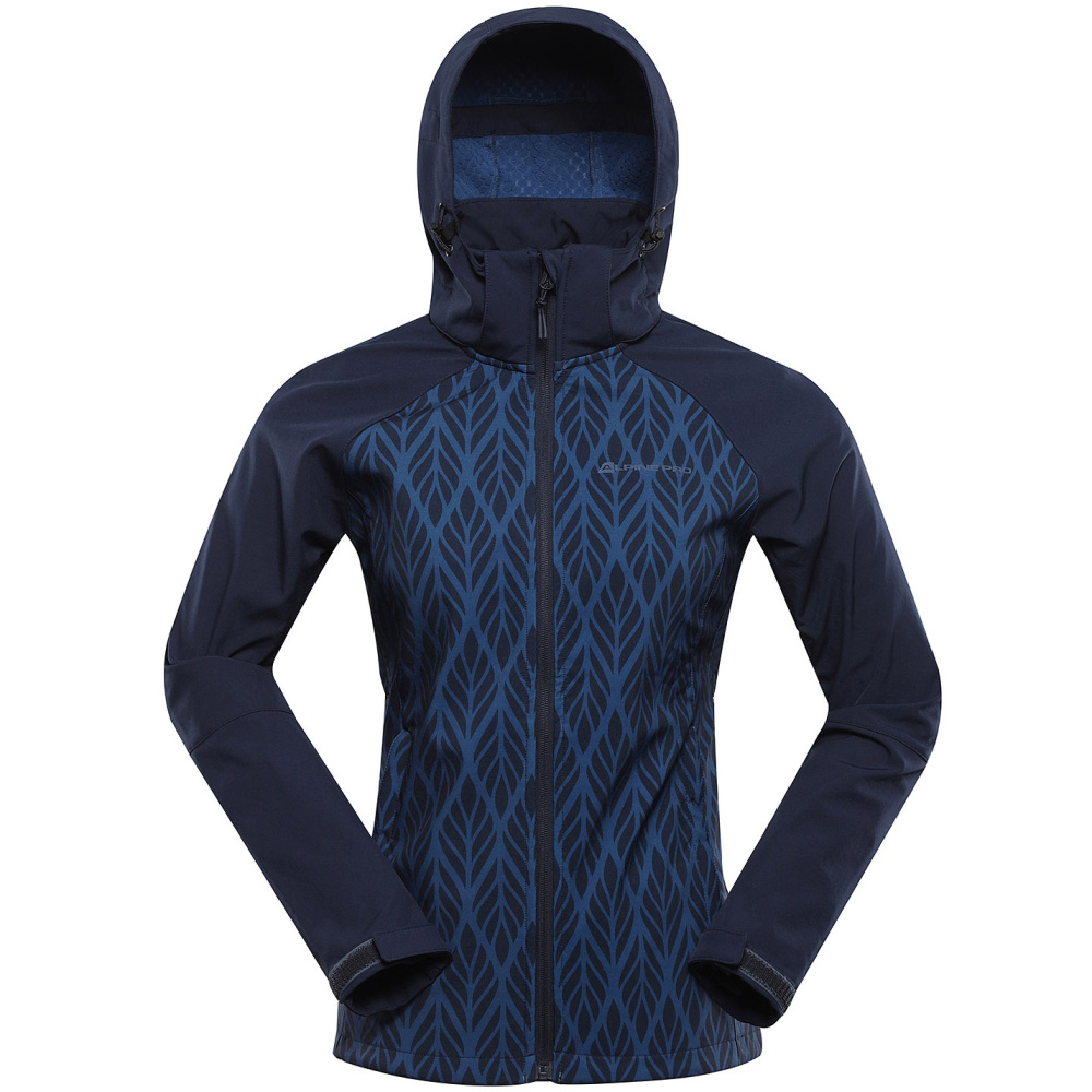 részlet ALPINE PRO Hoora softshell női dzseki