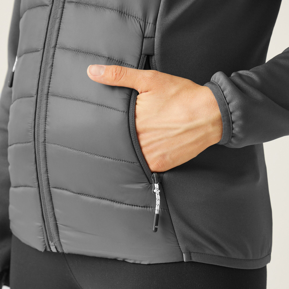 részlet REGATTA Clumber Hybrid V női dzseki