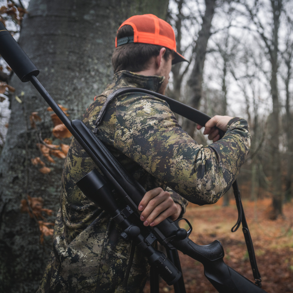 részlet SEELAND Denmark Tidal Camo férfi outdoor kabát terepmintás, kényelmes, rugalmas