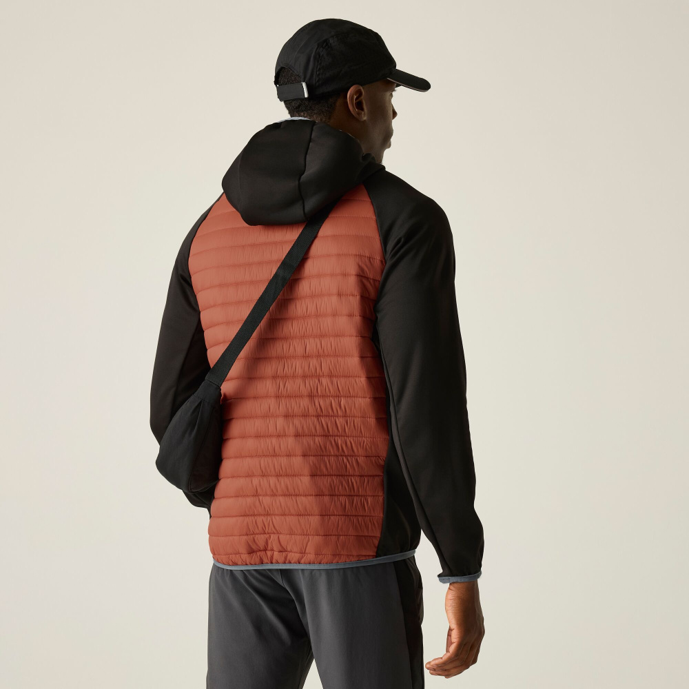 részlet Regatta Andreson Hybrid piros férfi outdoor kabát, praktikus, egész éves használ