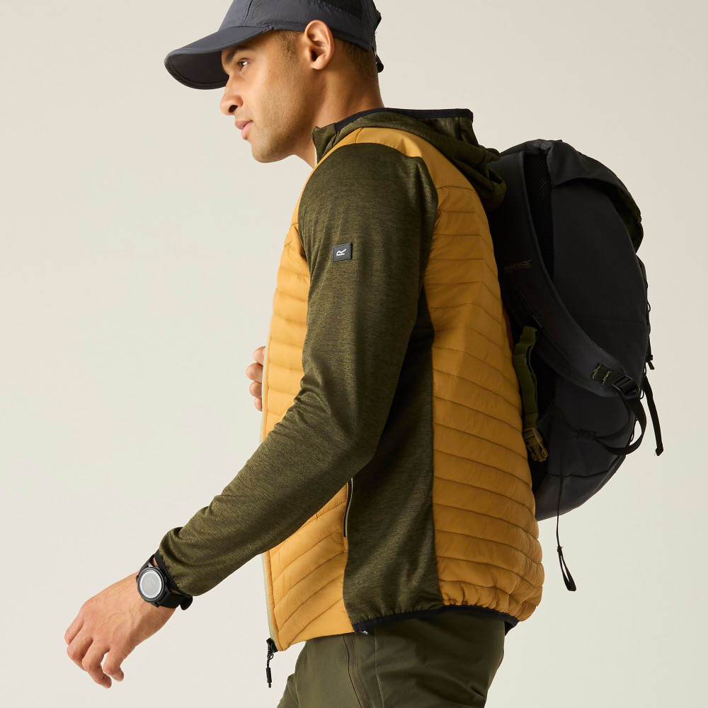 részlet REGATTA Andreson Hybrid bézs férfi egész éves outdoor dzseki