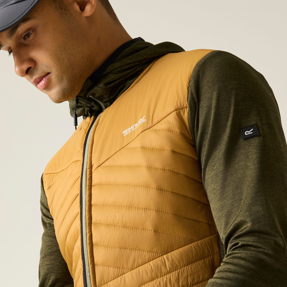 részlet REGATTA Andreson Hybrid bézs férfi egész éves outdoor dzseki