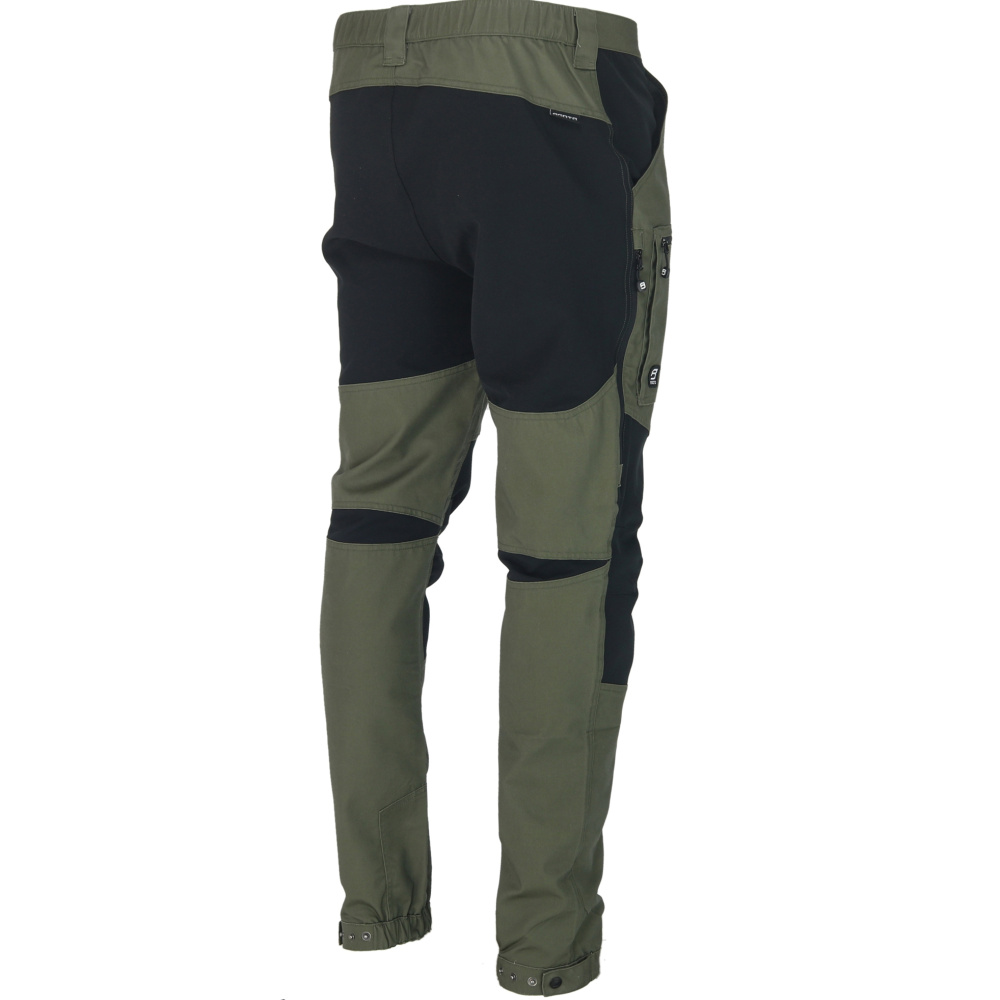 részlet Asoto Northsky Green WR water-resistant túranadrág