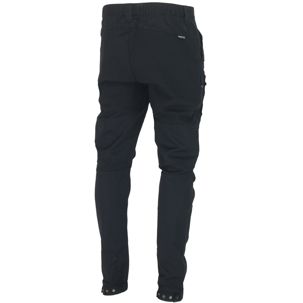 részlet Asoto Northsky Black WR water-resistant túranadrág