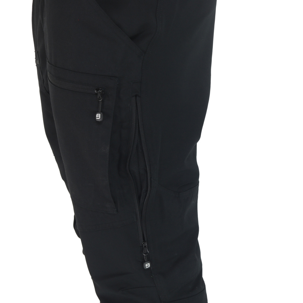 részlet Asoto Northsky Black WR water-resistant túranadrág