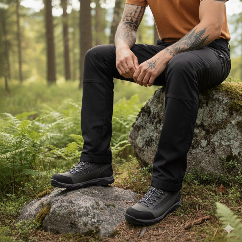 részlet Asoto Nordvik Extreme Pro túranadrág WR Water Resistant