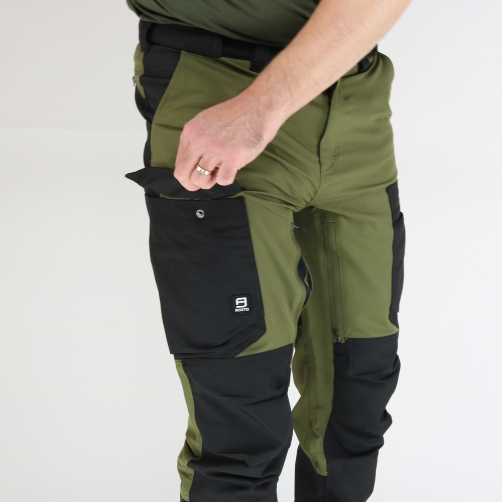 részlet Asoto Abisko Water Resistant túranadrág