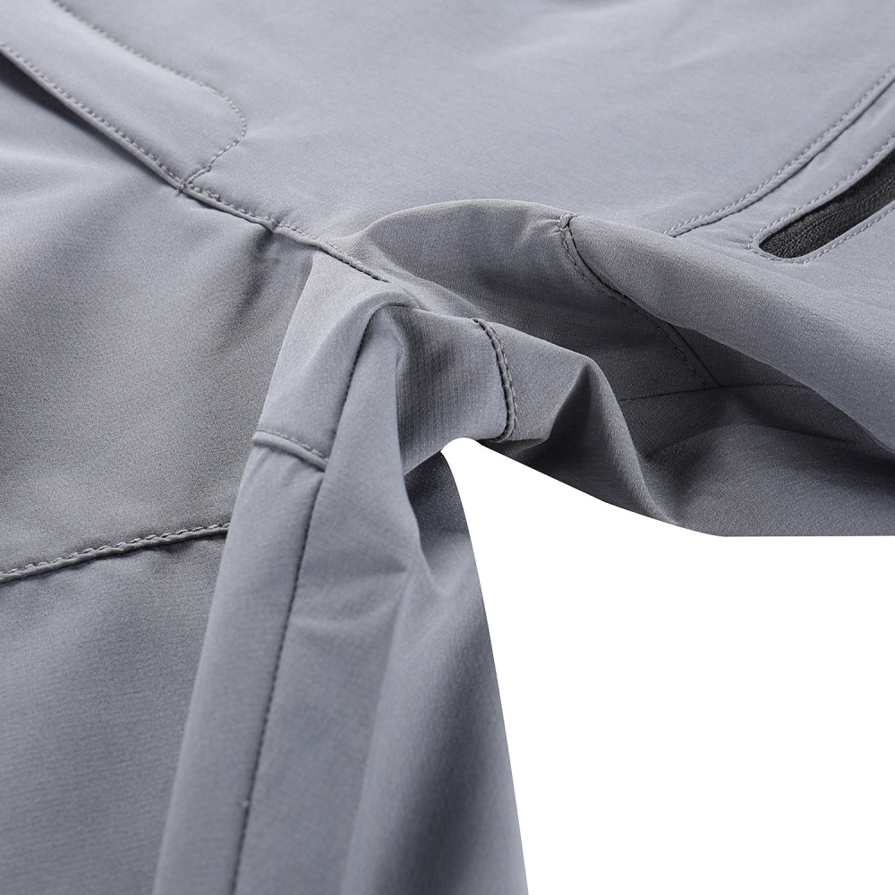 részlet ALPINE PRO Bak Stretch Cool-Dry férfi rövidnadrág