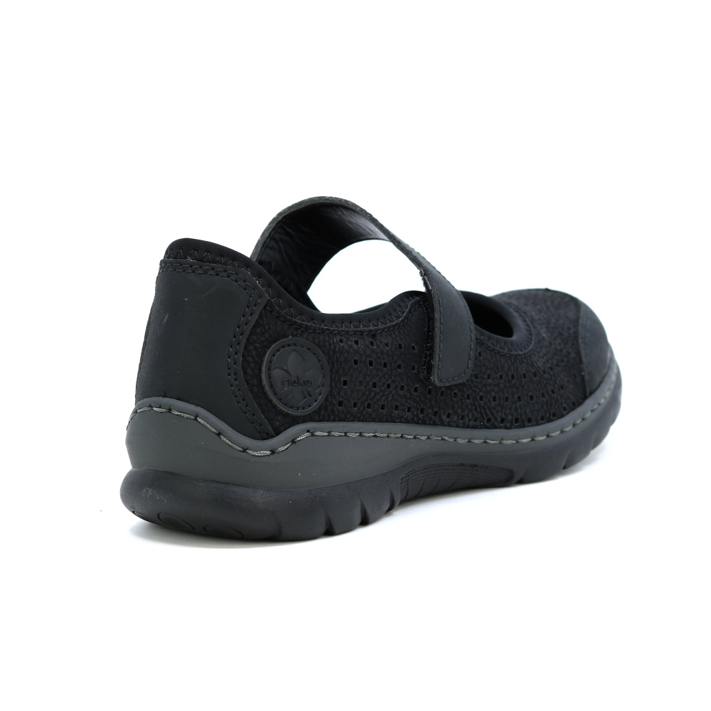 részlet RIEKER L32B5-00 dámská letní polobotka