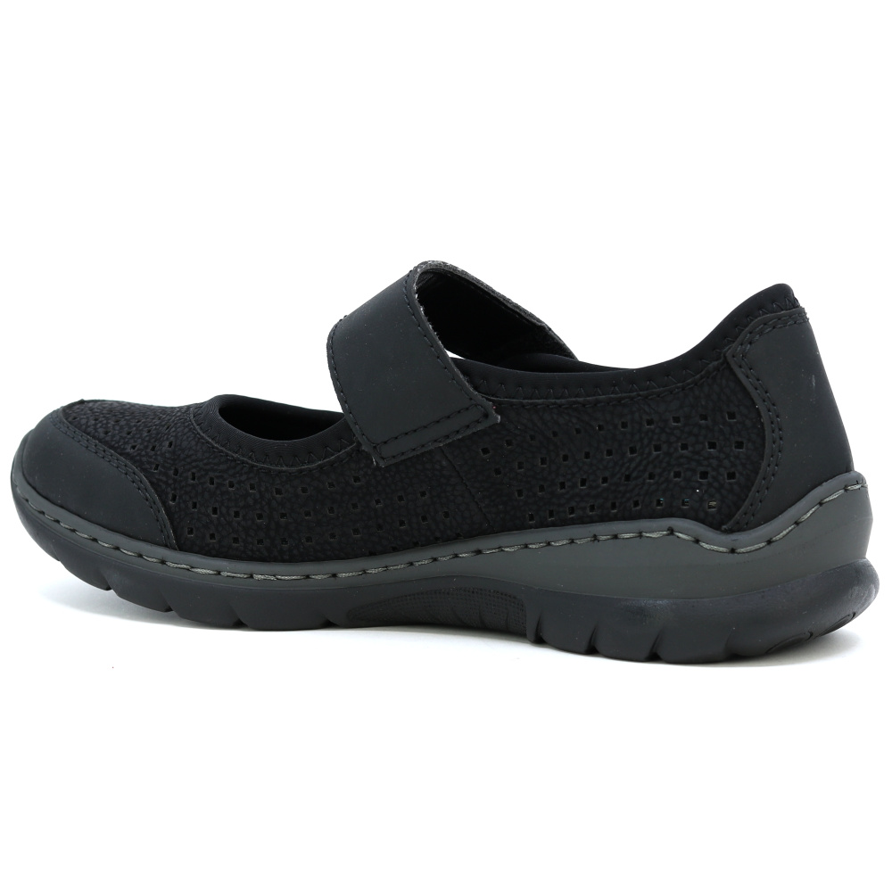 részlet RIEKER L32B5-00 dámská letní polobotka