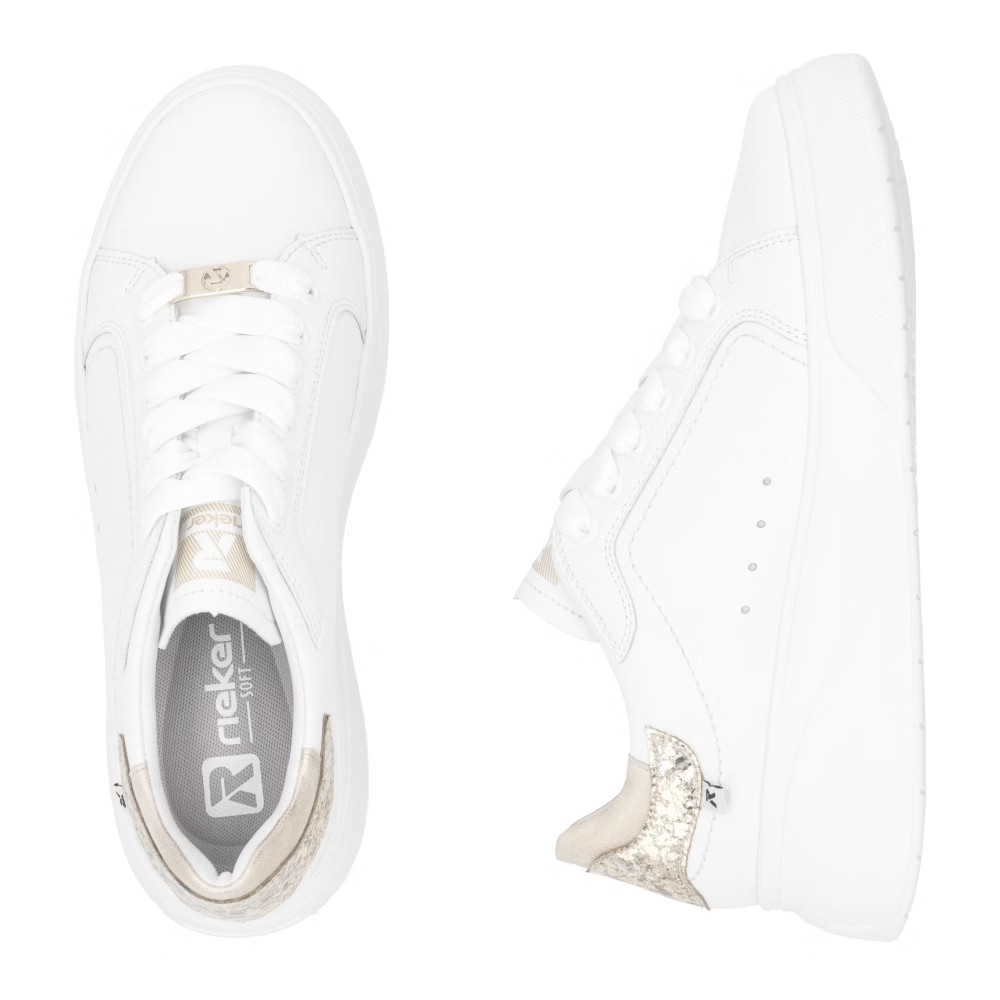 részlet RIEKER W2303-80 női cipő