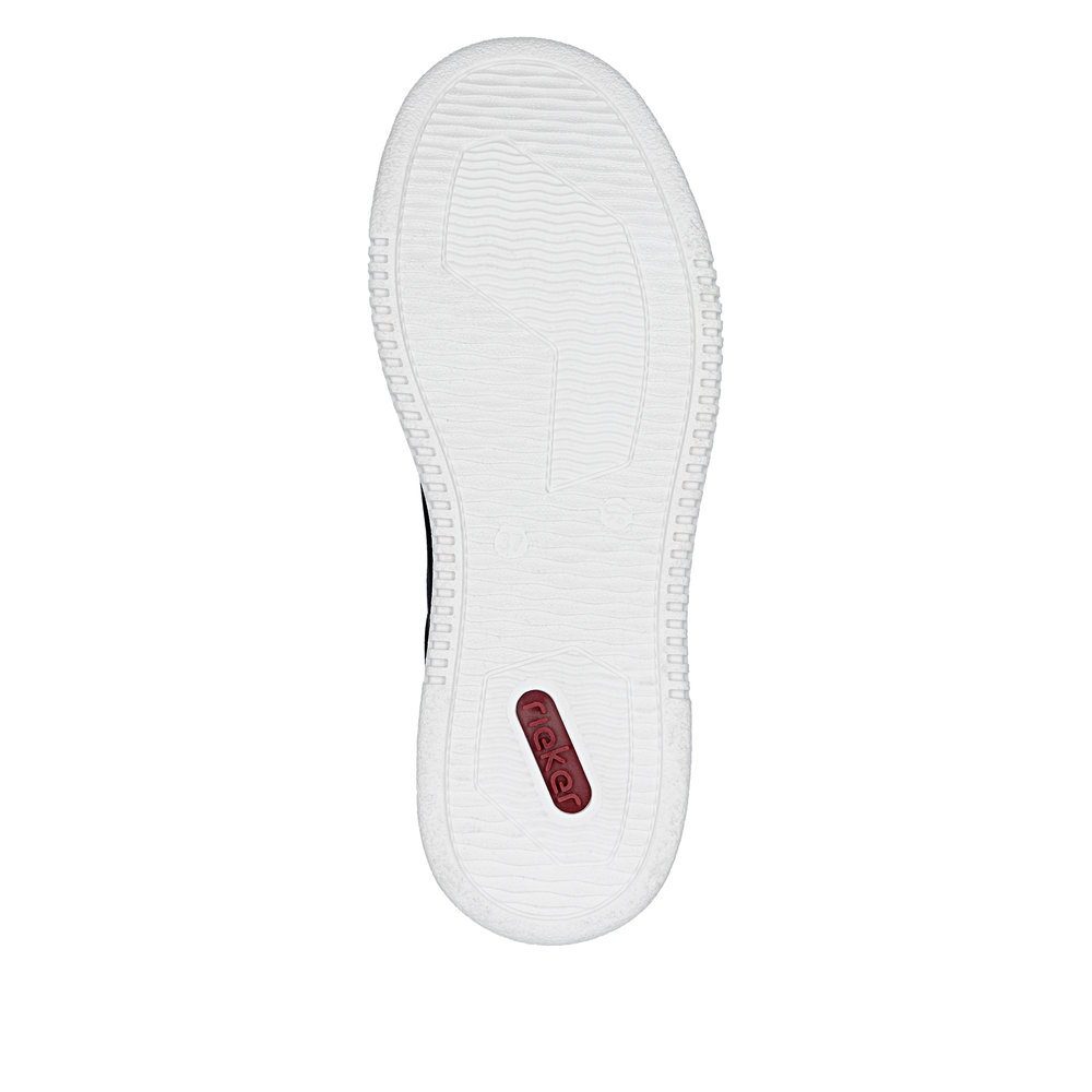 részlet RIEKER M7811-00 fekete női modern városi sportcipő