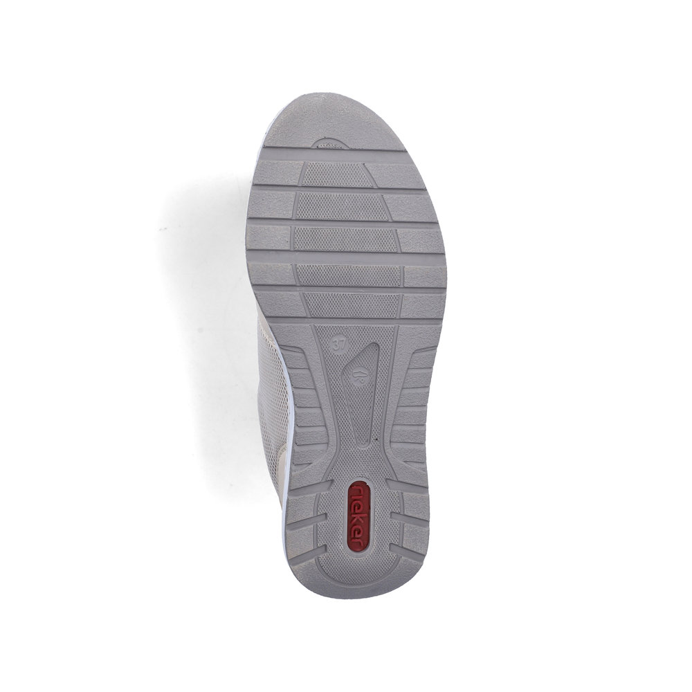 részlet RIEKER 53101-60 bézs női kényelmes és szellős városi sportcipő