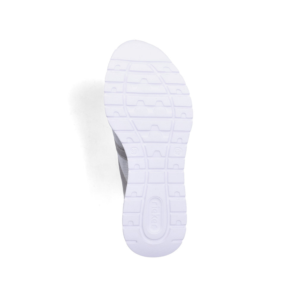 részlet RIEKER M6061-40 szürke női légáteresztő sneaker cipő Antistress technológiával