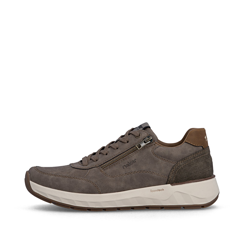 részlet RIEKER 11504-64 barna férfi sneaker Antistress technológiával