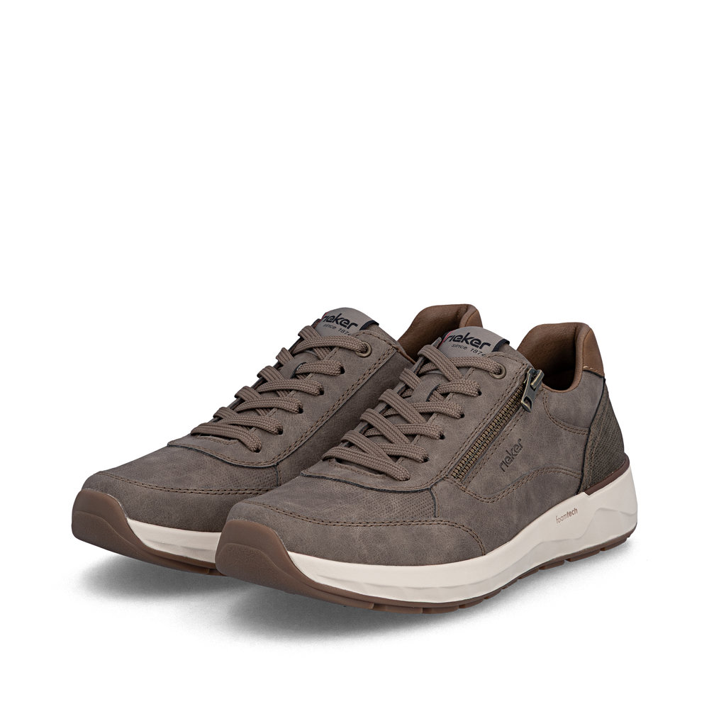 részlet RIEKER 11504-64 barna férfi sneaker Antistress technológiával