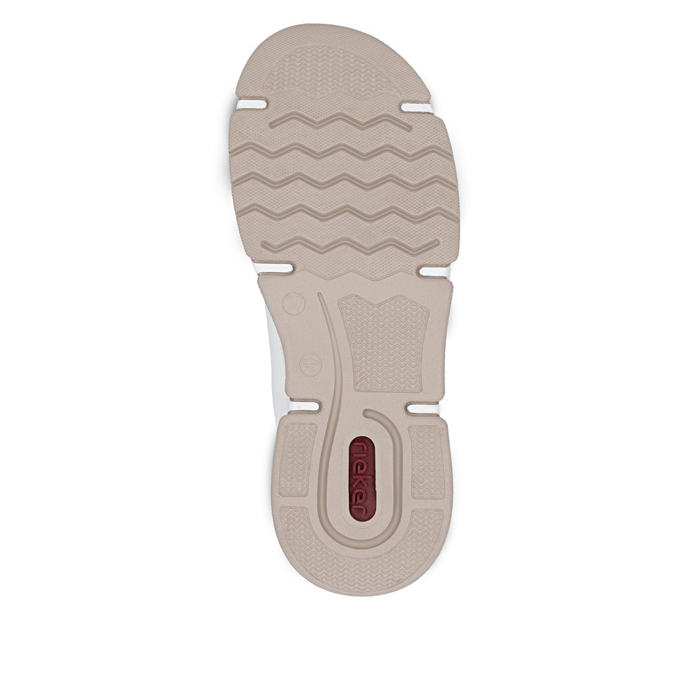 részlet RIEKER 45969-80 fehér női sneaker Antistress technológiával