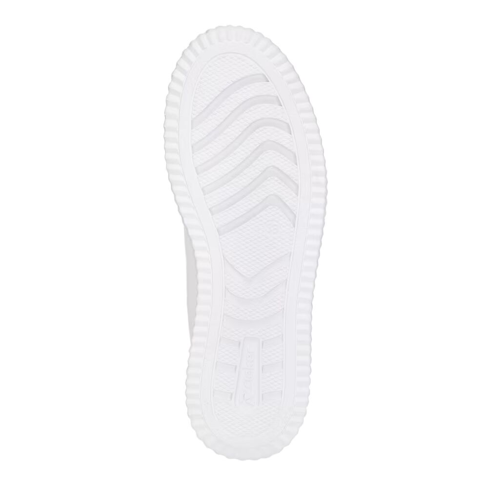 részlet RIEKER N9910-80 fehér női sneaker természetes bőrből Antistress talppal