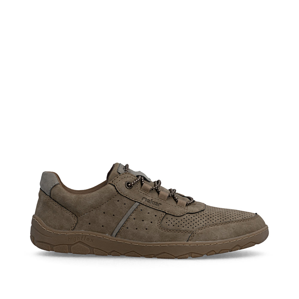 részlet RIEKER 08351-64 barna férfi sneaker Antistress talppal