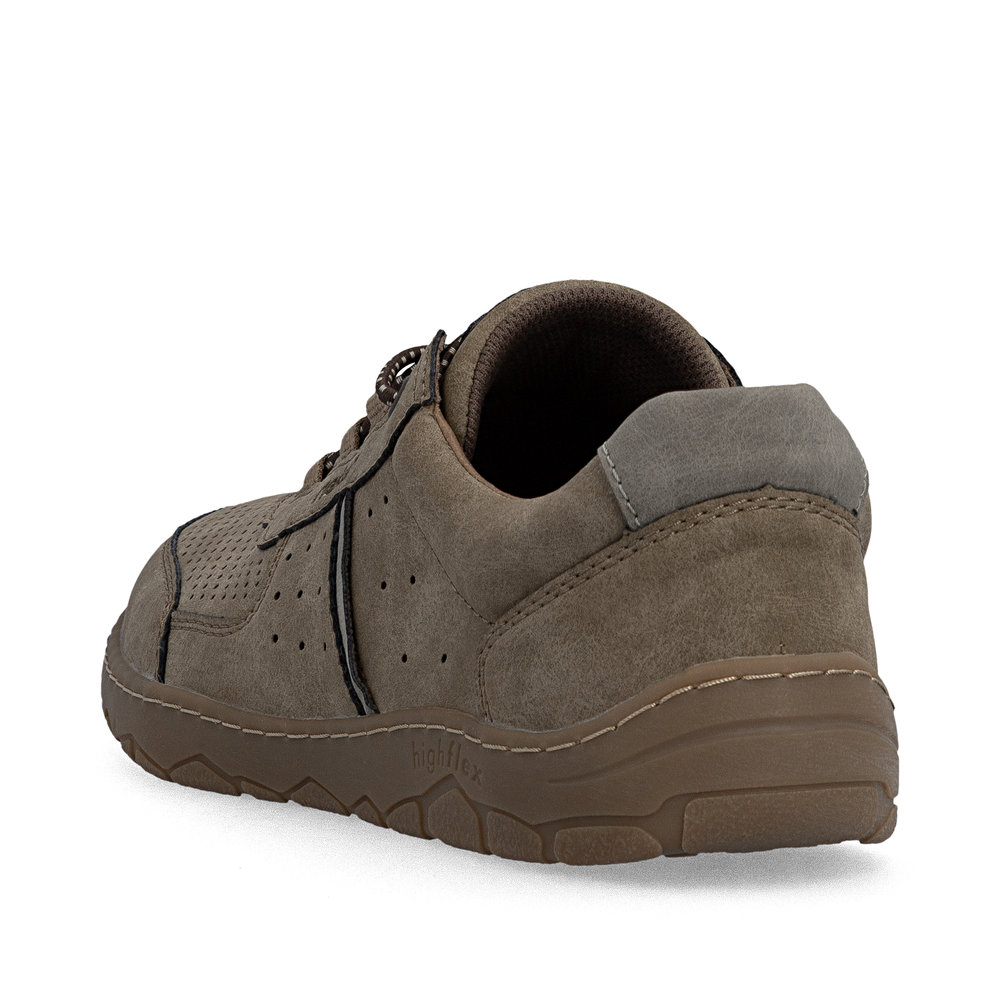 részlet RIEKER 08351-64 barna férfi sneaker Antistress talppal