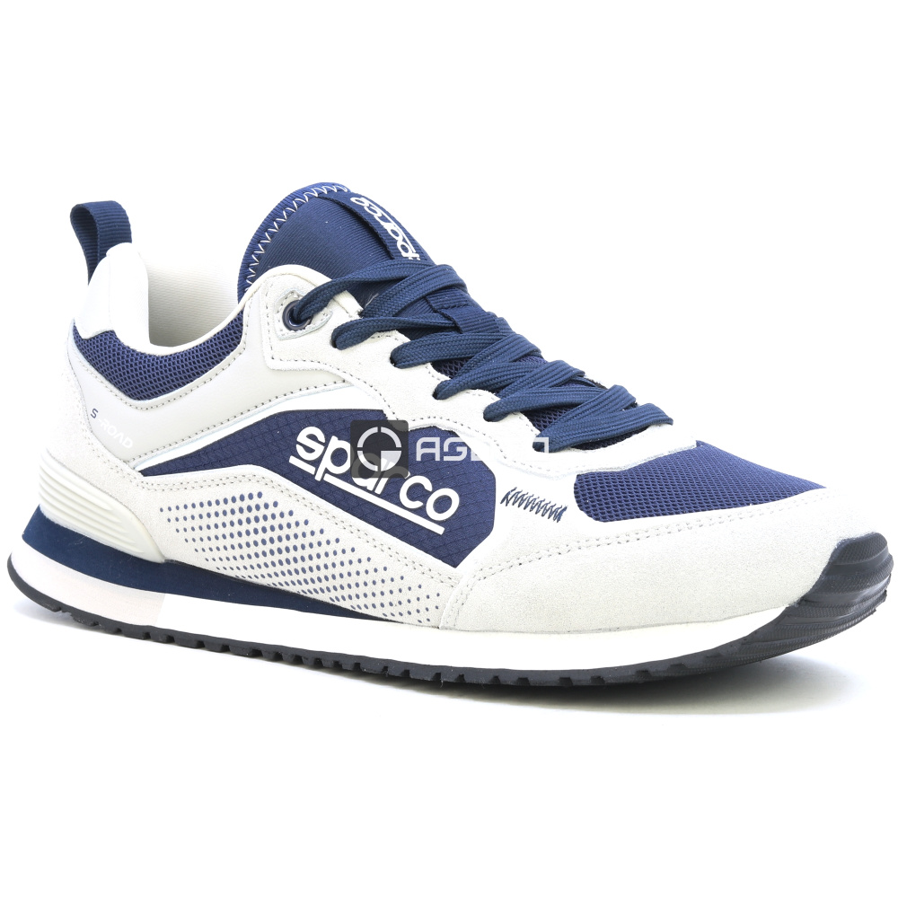 részlet SPARCO S-Road BM szürke férfi kényelmes utcai sneaker, modern megjelenés