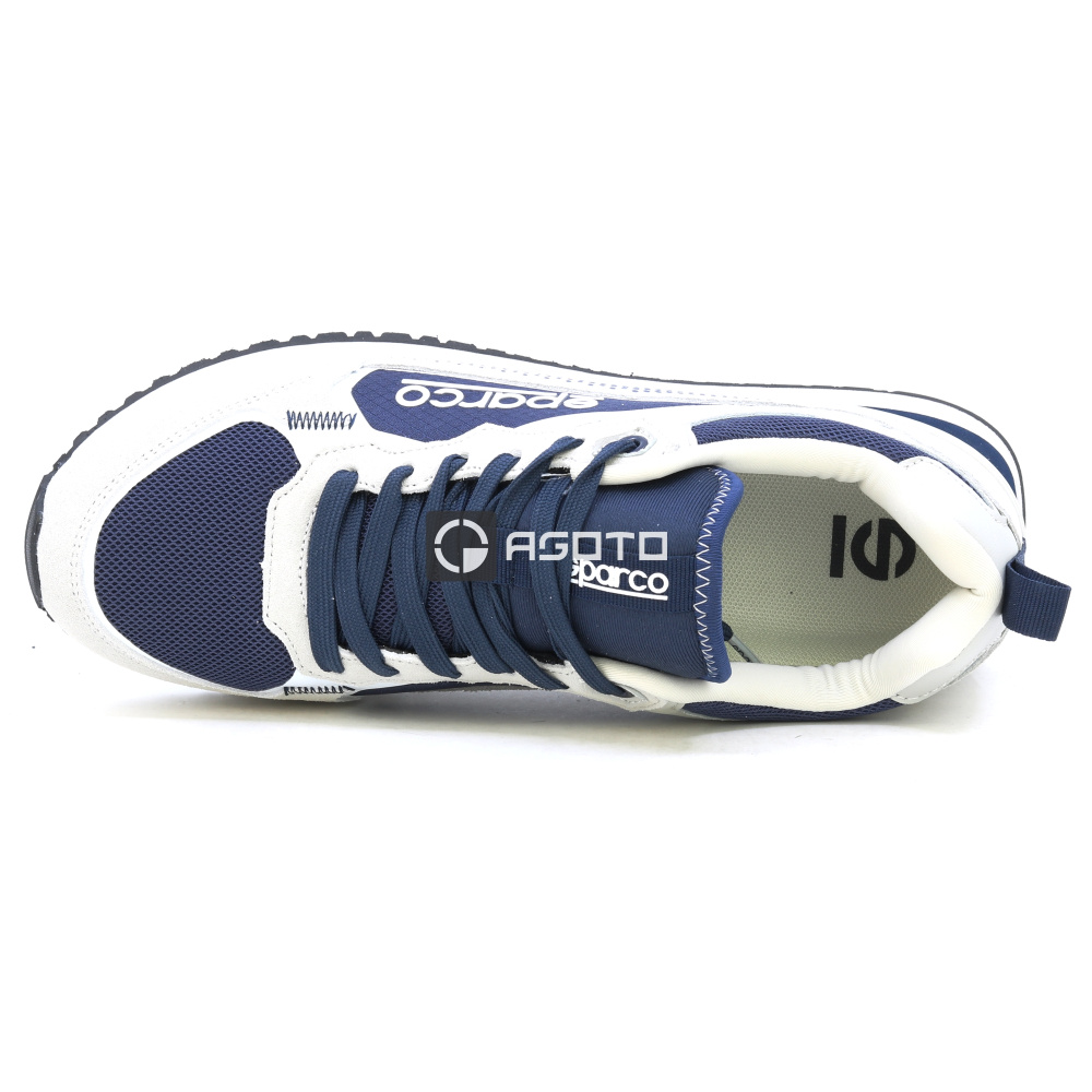 részlet SPARCO S-Road BM szürke férfi kényelmes utcai sneaker, modern megjelenés