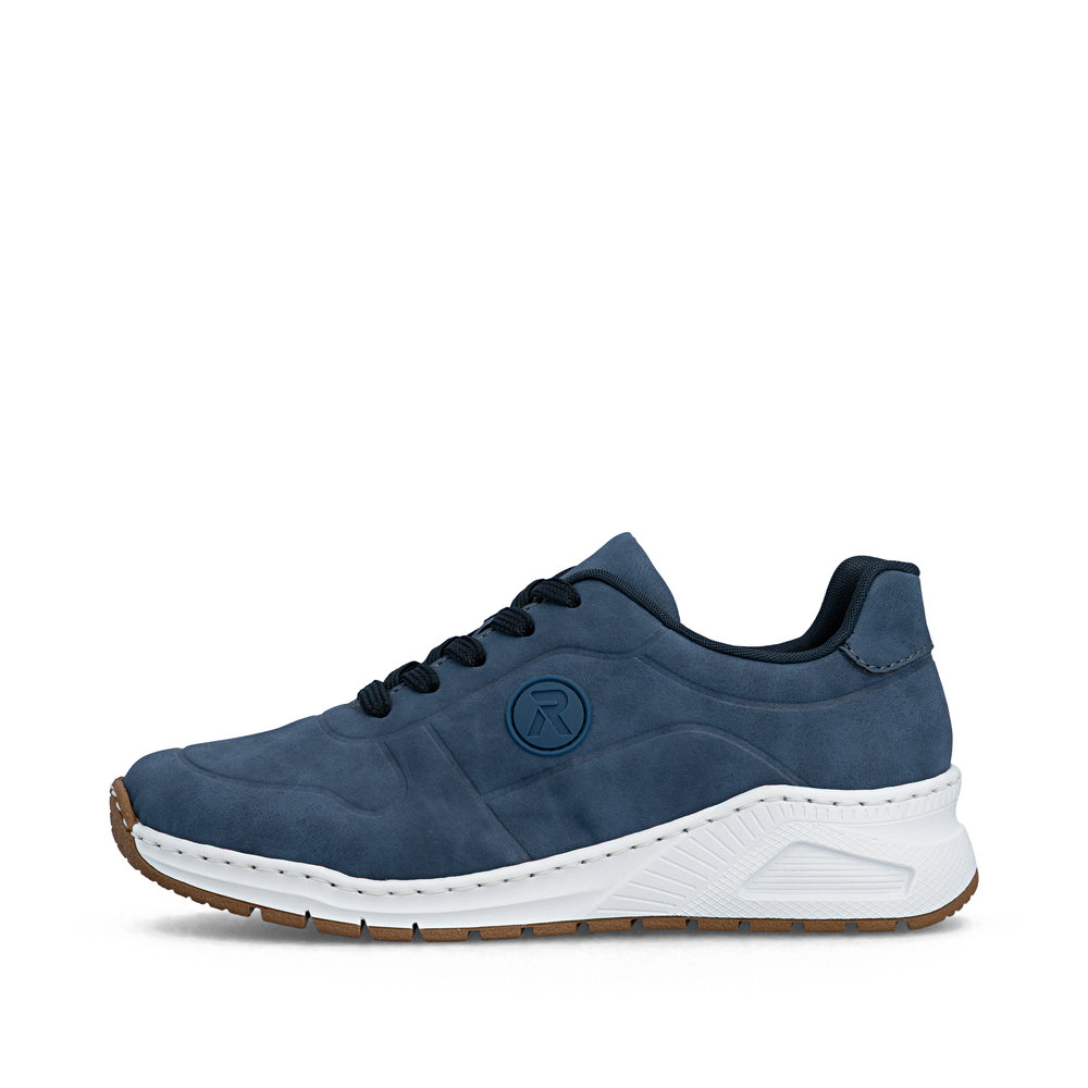 részlet RIEKER M4903-14 kék női sportcipő, modern és kényelmes, Antistress talp