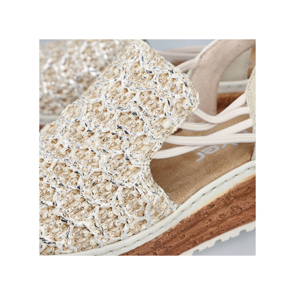 részlet RIEKER 62741-60 női szandál