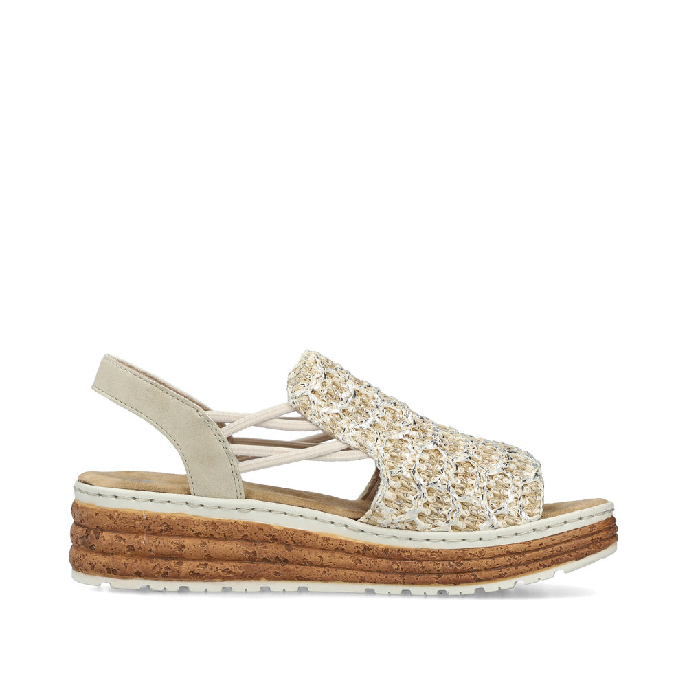 részlet RIEKER 62741-60 női szandál