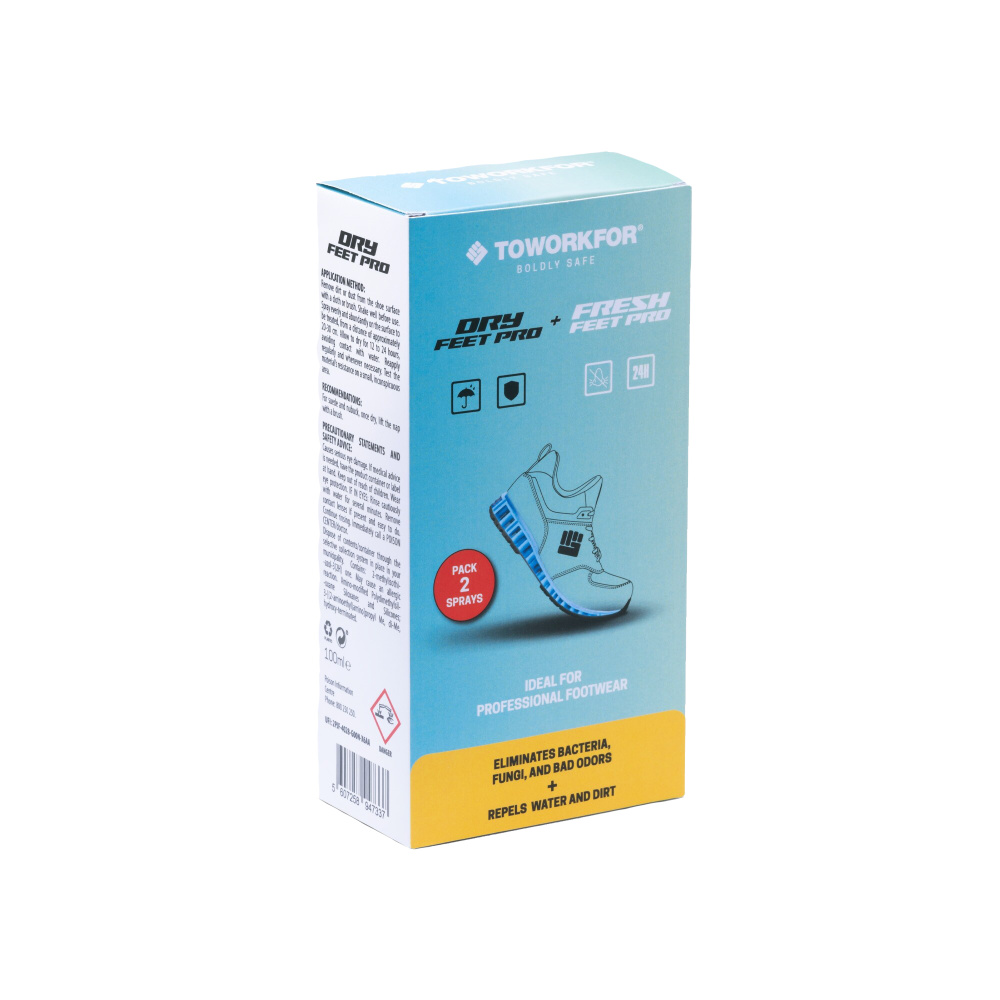 részlet TOWORKFOR Dry & Fresh 2 az 1-ben cipőtisztító + szagtalanító