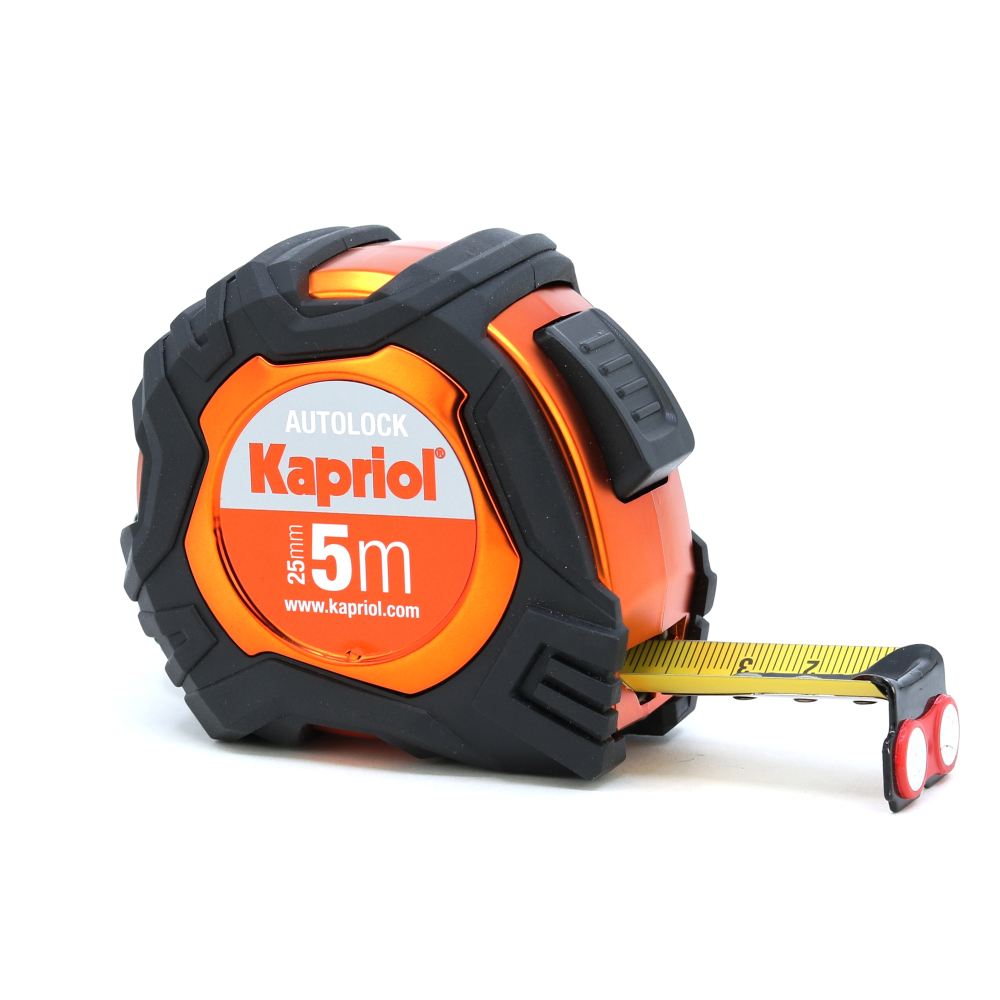 részlet KAPRIOL Autolock svinovací metr profi 5m