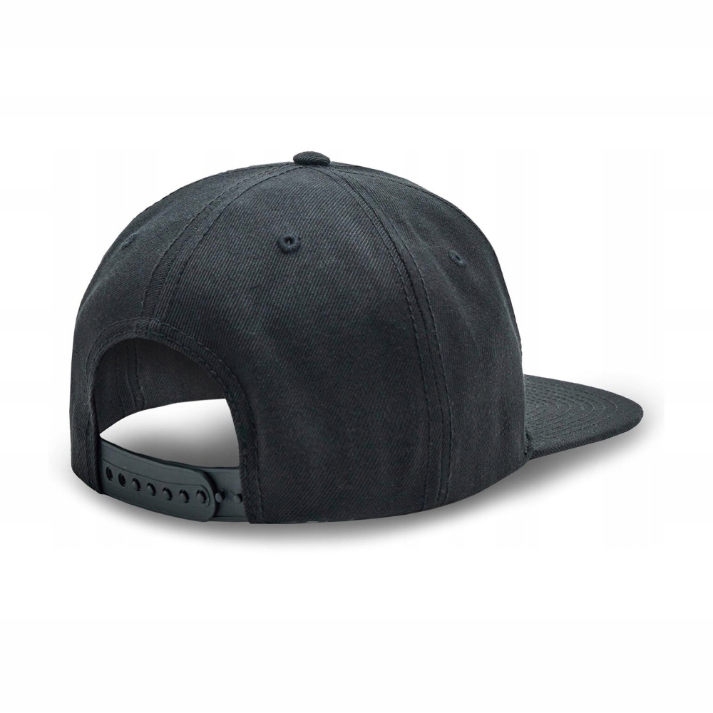 részlet CATERPILLAR Sheridan Flat Bill fekete férfi baseball sapka lapos silttel