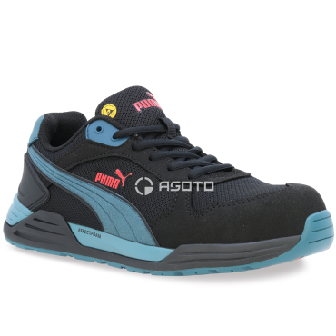 PUMA Frontside blk S1P ESD munkavédelmi cipő