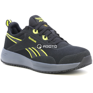 REEBOK IB5106 Lite Plus S1P ESD fekete férfi könnyű munkavédelmi cipő
