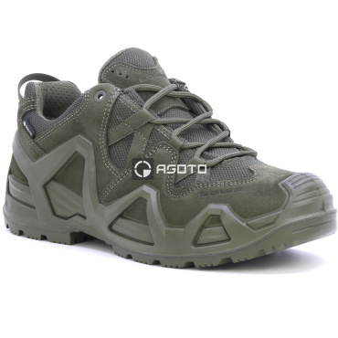 LOWA Zephyr MK2 GTX Lo olívazöld férfi outdoor cipő Gore-Tex® membránnal