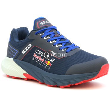 SPARCO Red Bull Parkfenny O1 kék férfi munkacipő, könnyű és puha lépésérzettel